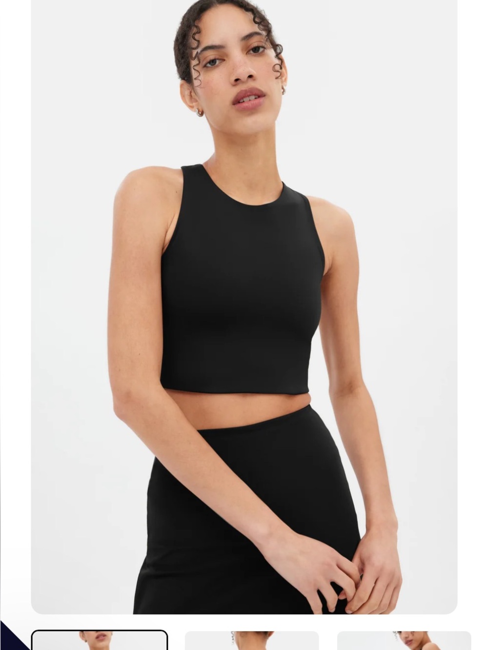 girlfriend collective Dylan Tank Bra XL